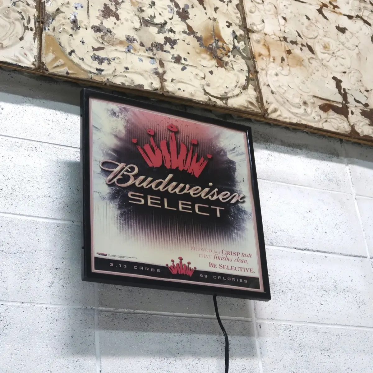 Budweiser SELECT ライトサイン