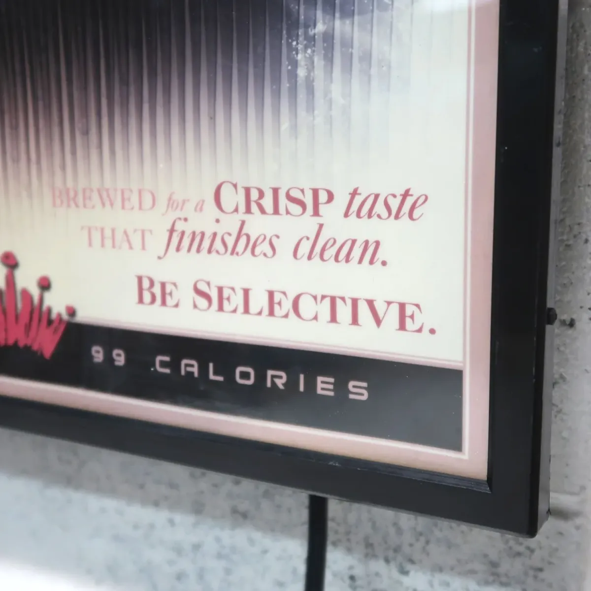 Budweiser SELECT ライトサイン