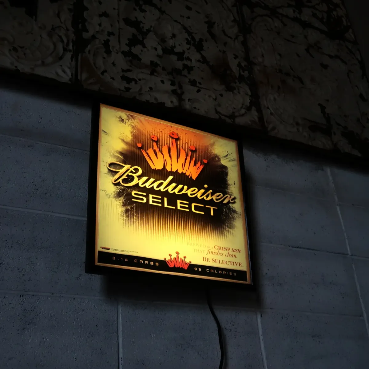 Budweiser SELECT ライトサイン