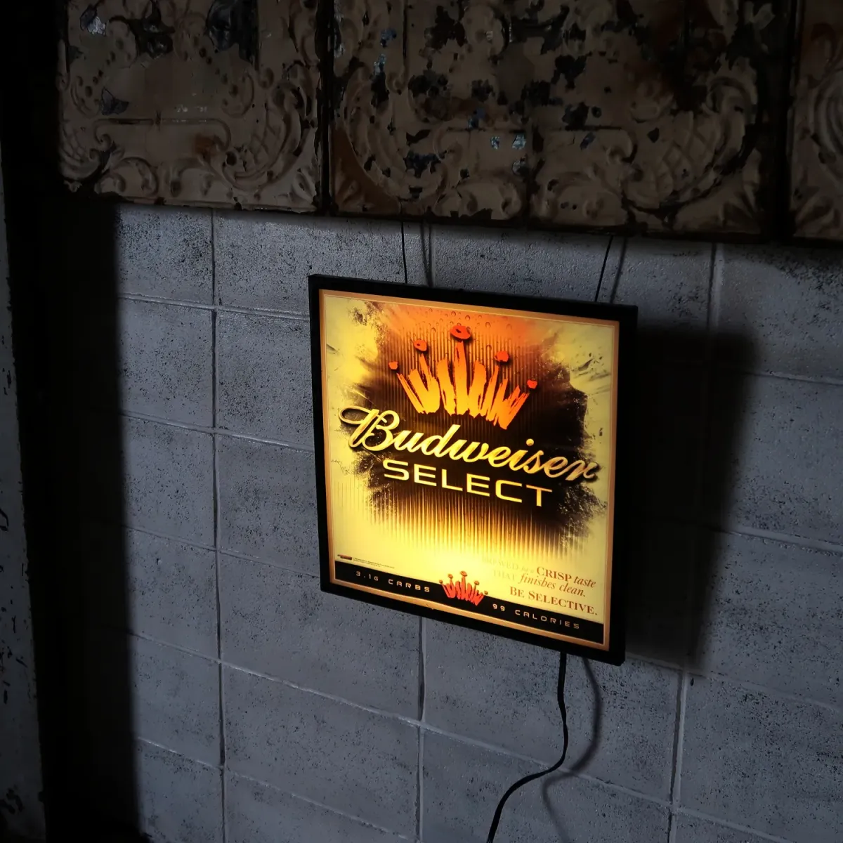 Budweiser SELECT ライトサイン