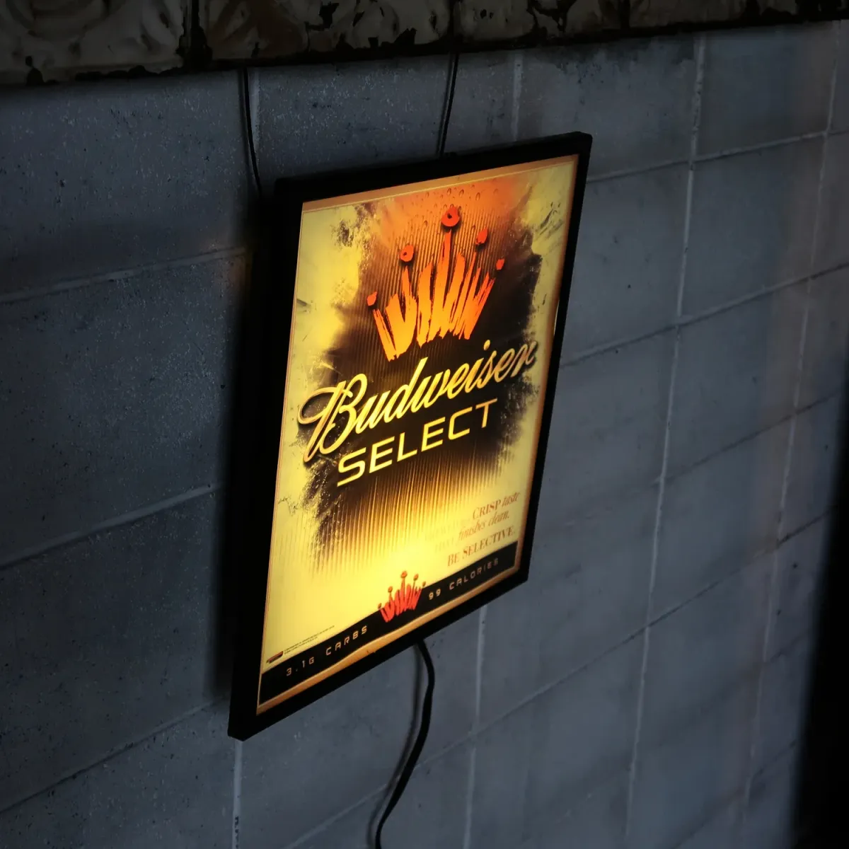 Budweiser SELECT ライトサイン