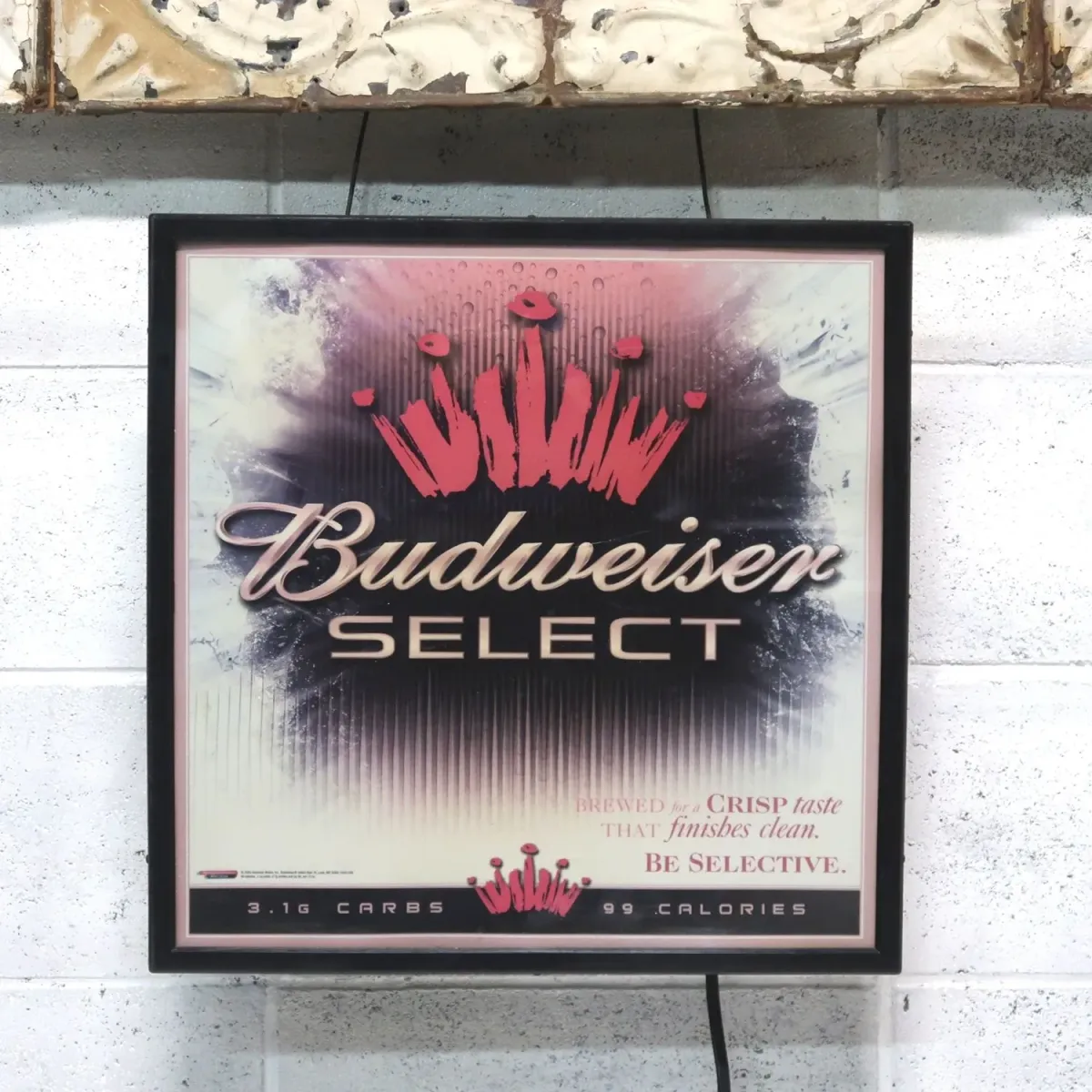 Budweiser SELECT ライトサイン
