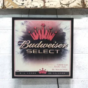Budweiser SELECT ライトサイン
