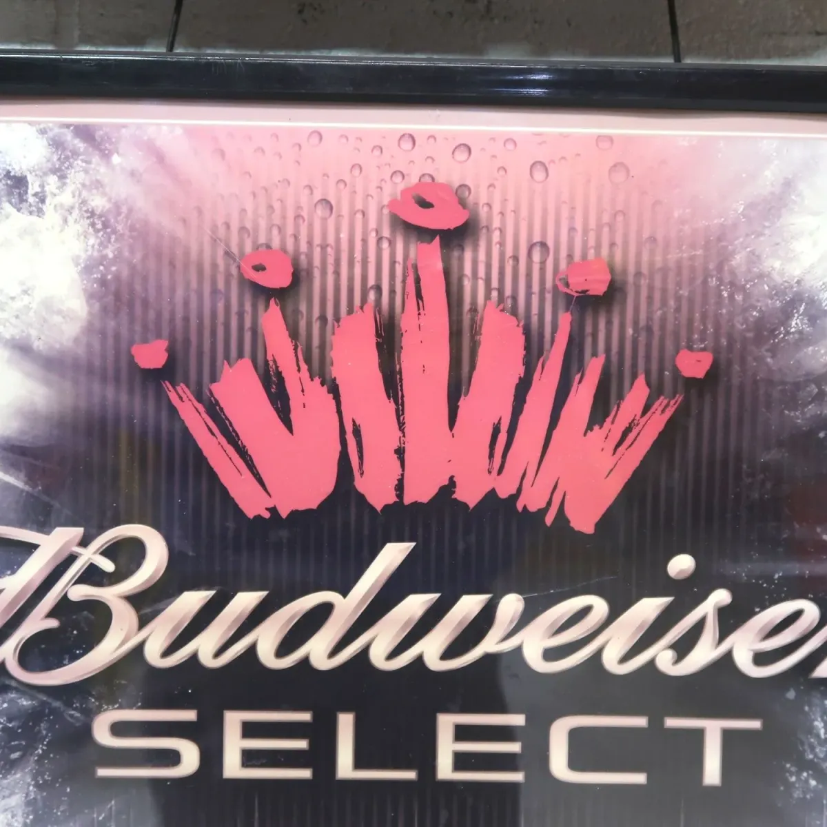 Budweiser SELECT ライトサイン