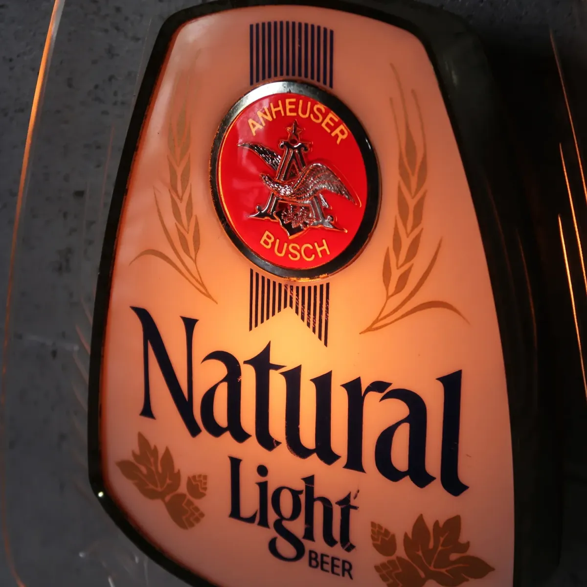 Natural Light ビンテージ ライトサイン