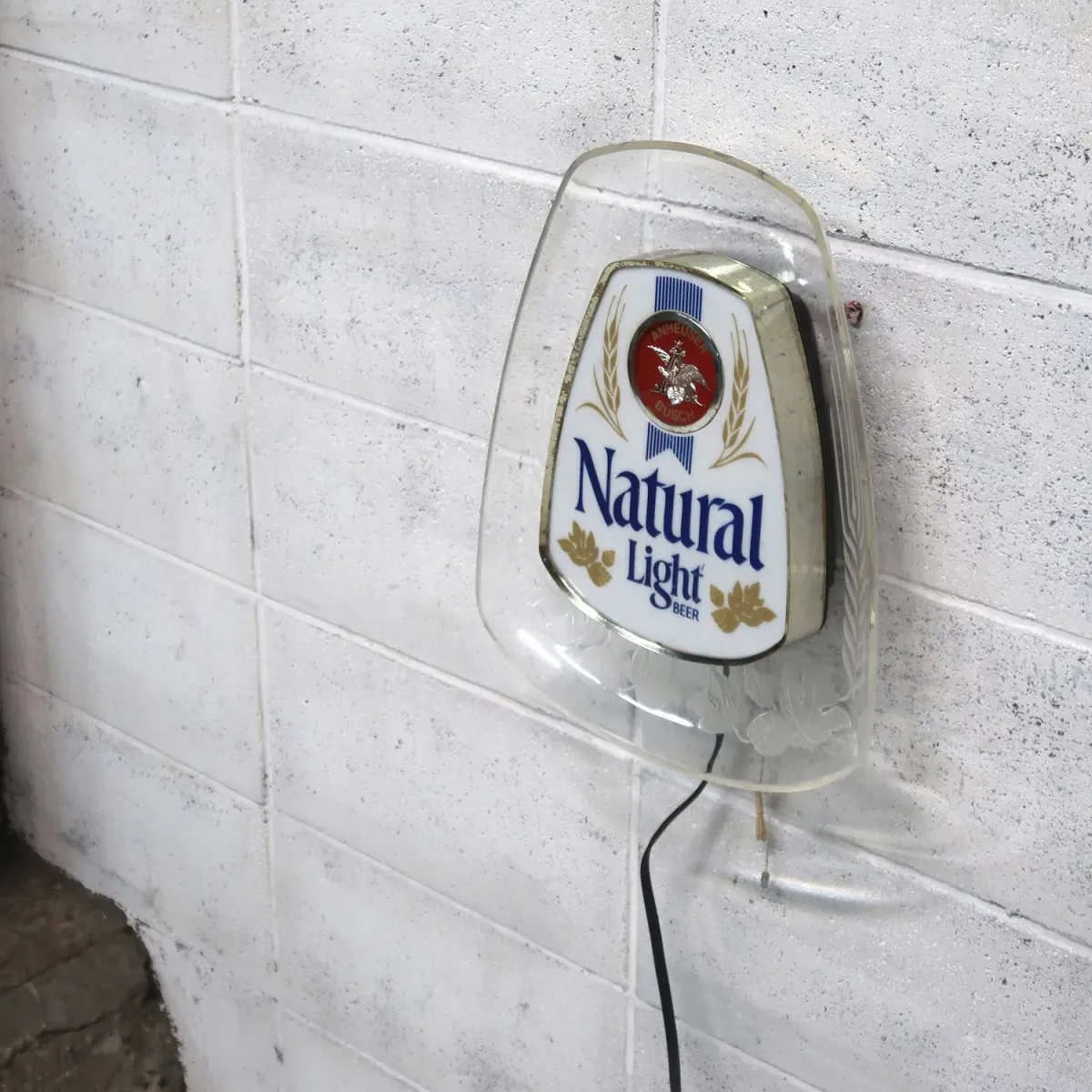 Natural Light ビンテージ ライトサイン