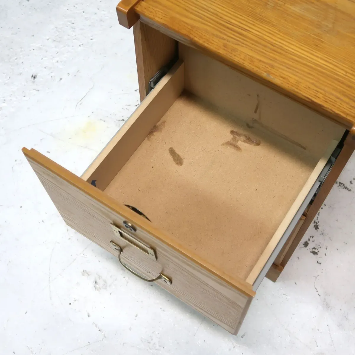 ビンテージ ウッドファイルキャビネット