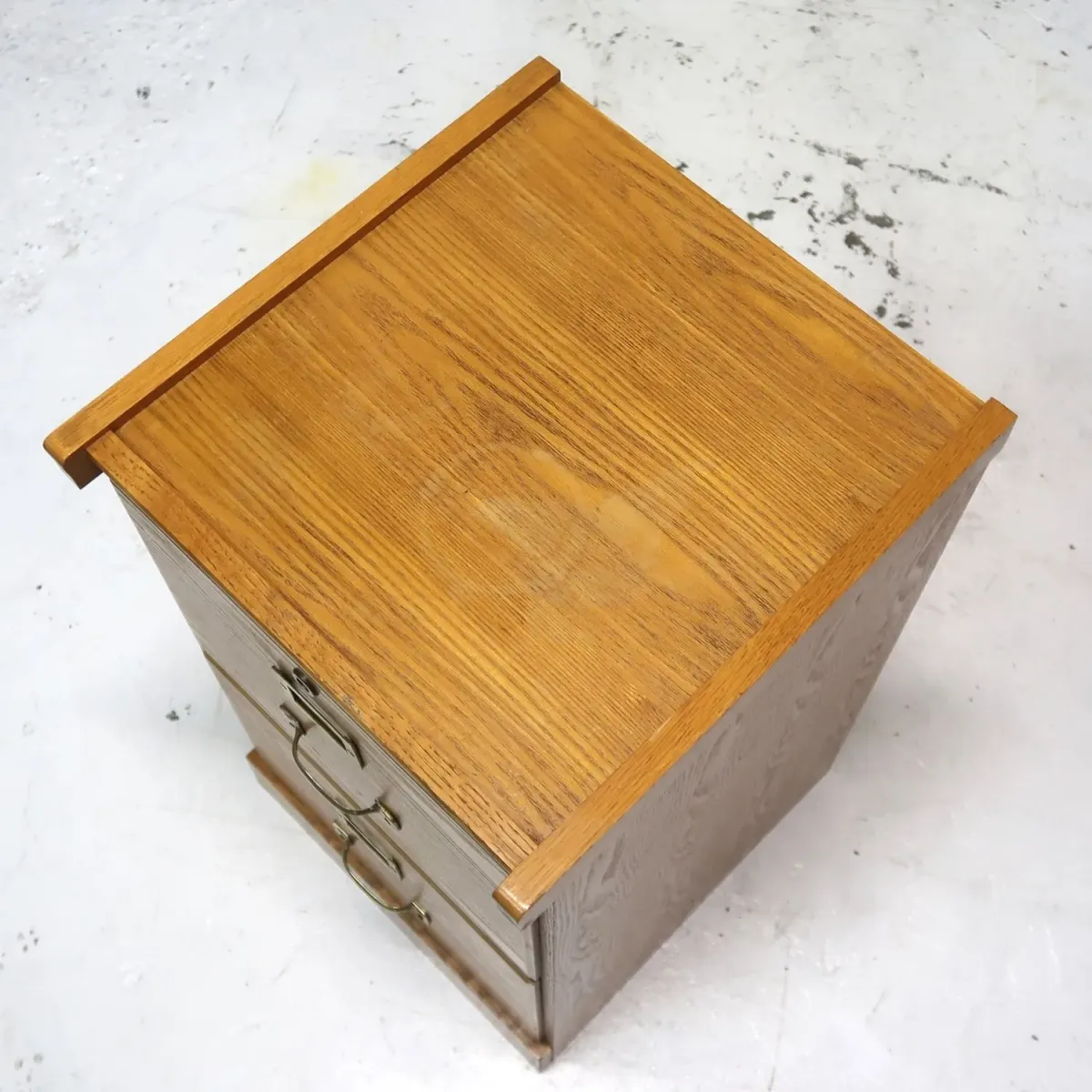 ビンテージ ウッドファイルキャビネット