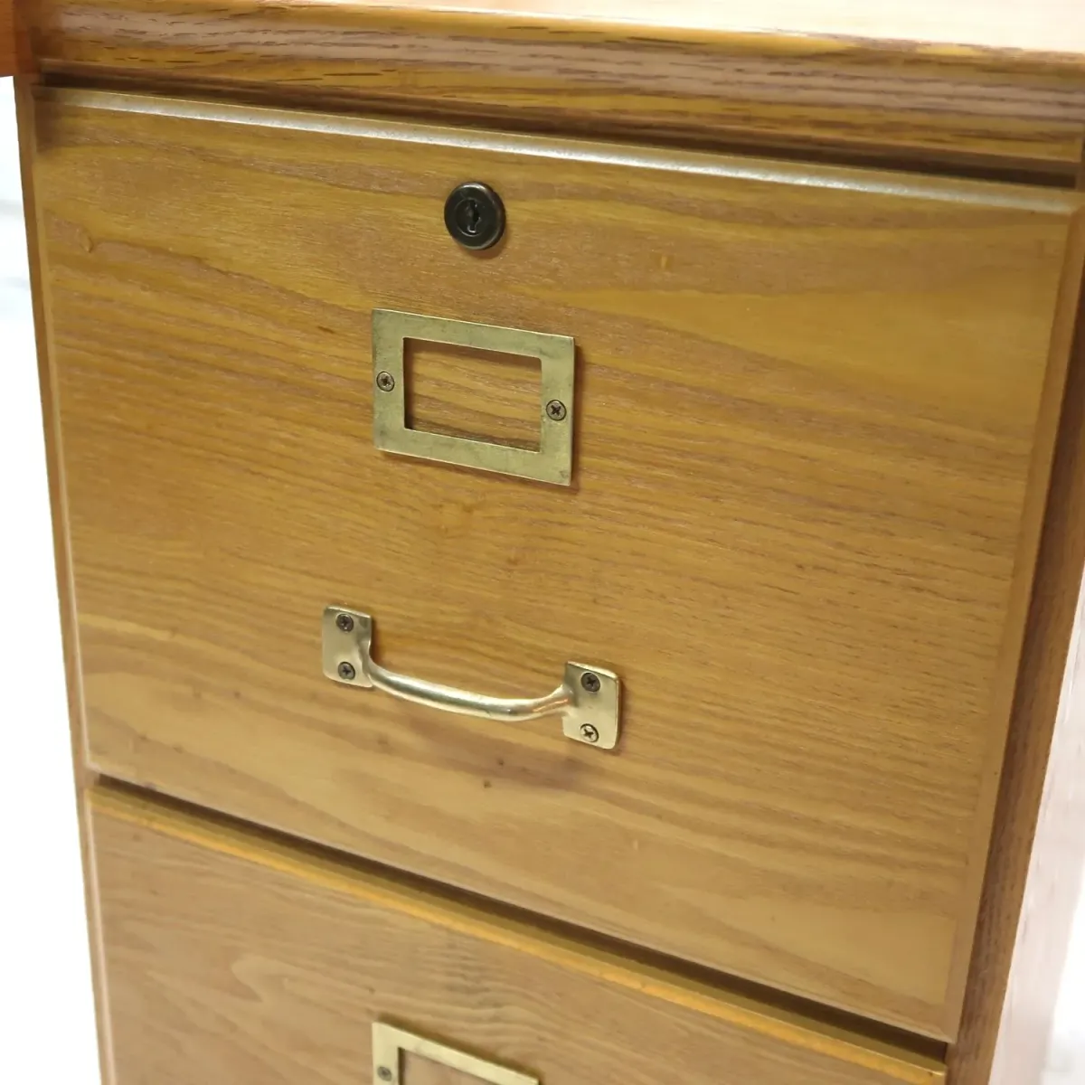 ビンテージ ウッドファイルキャビネット