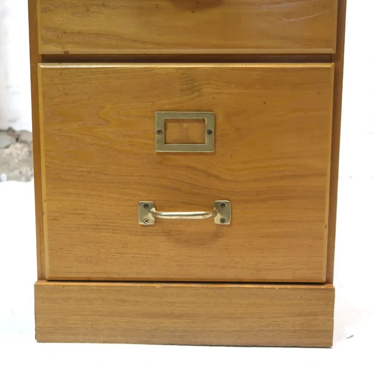 ビンテージ ウッドファイルキャビネット
