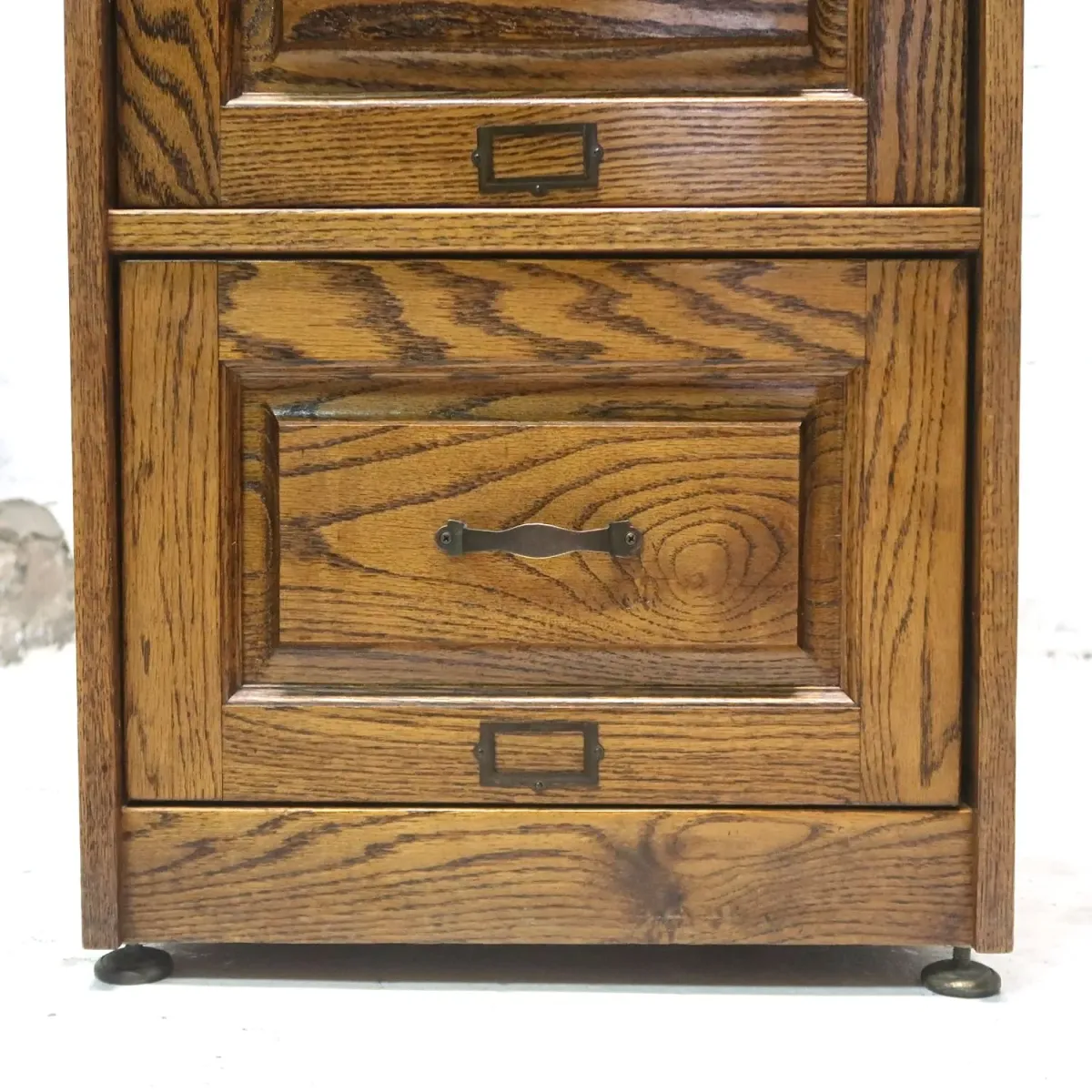 ビンテージ ウッド ファイルキャビネット