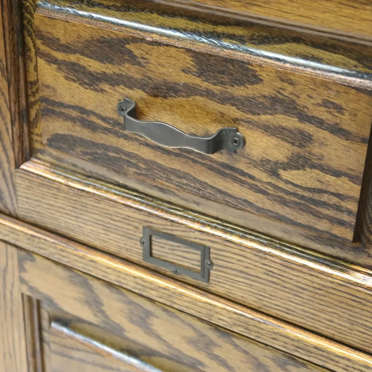 ビンテージ ウッド ファイルキャビネット