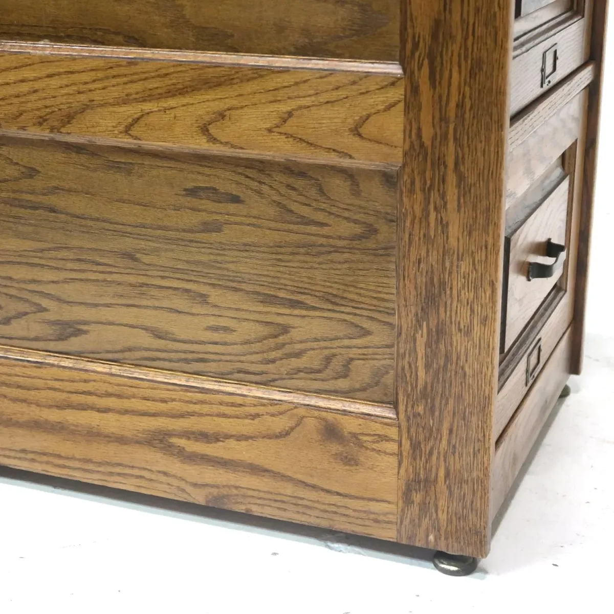 ビンテージ ウッド ファイルキャビネット