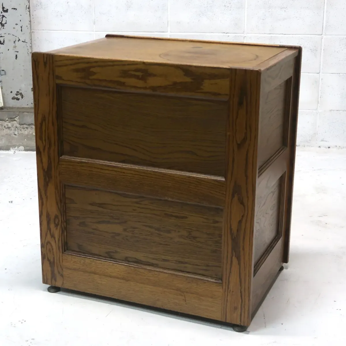 ビンテージ ウッド ファイルキャビネット