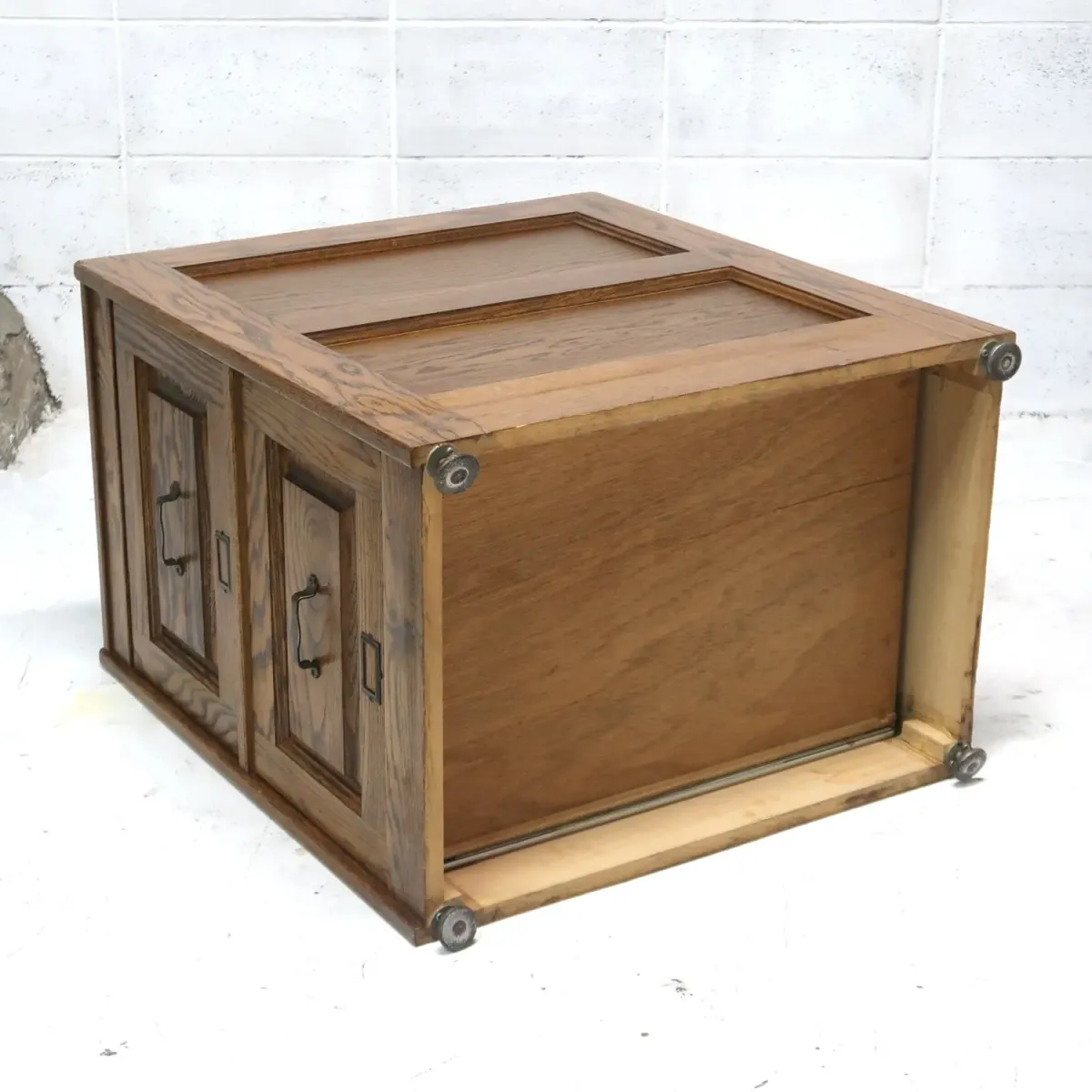 ビンテージ ウッド ファイルキャビネット