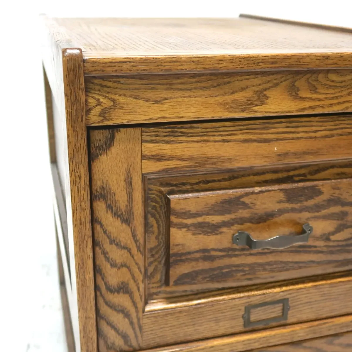 ビンテージ ウッド ファイルキャビネット