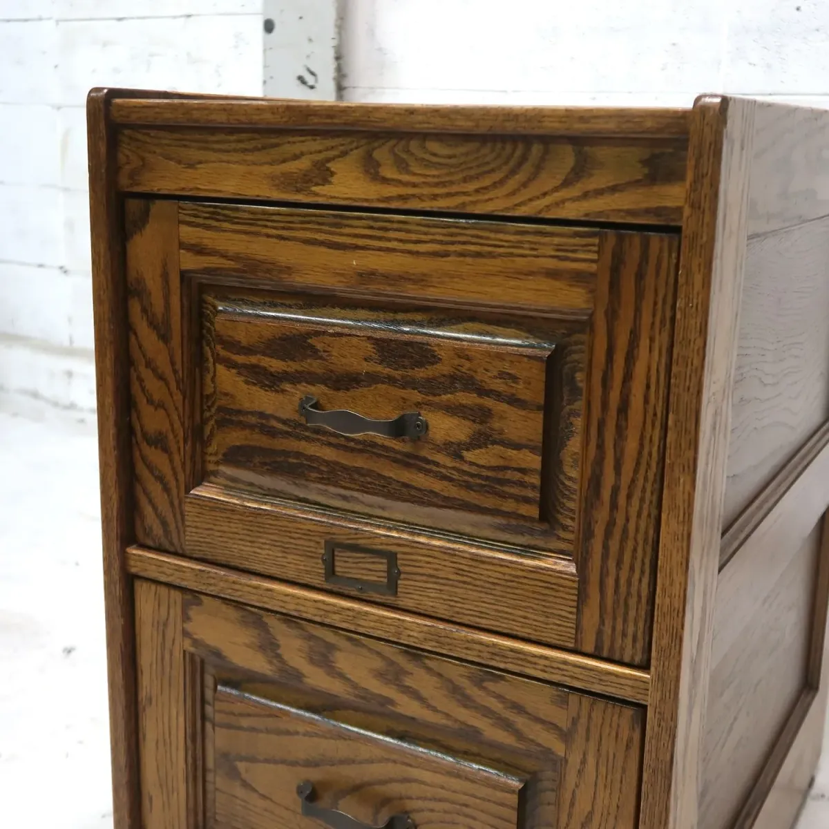 ビンテージ ウッド ファイルキャビネット