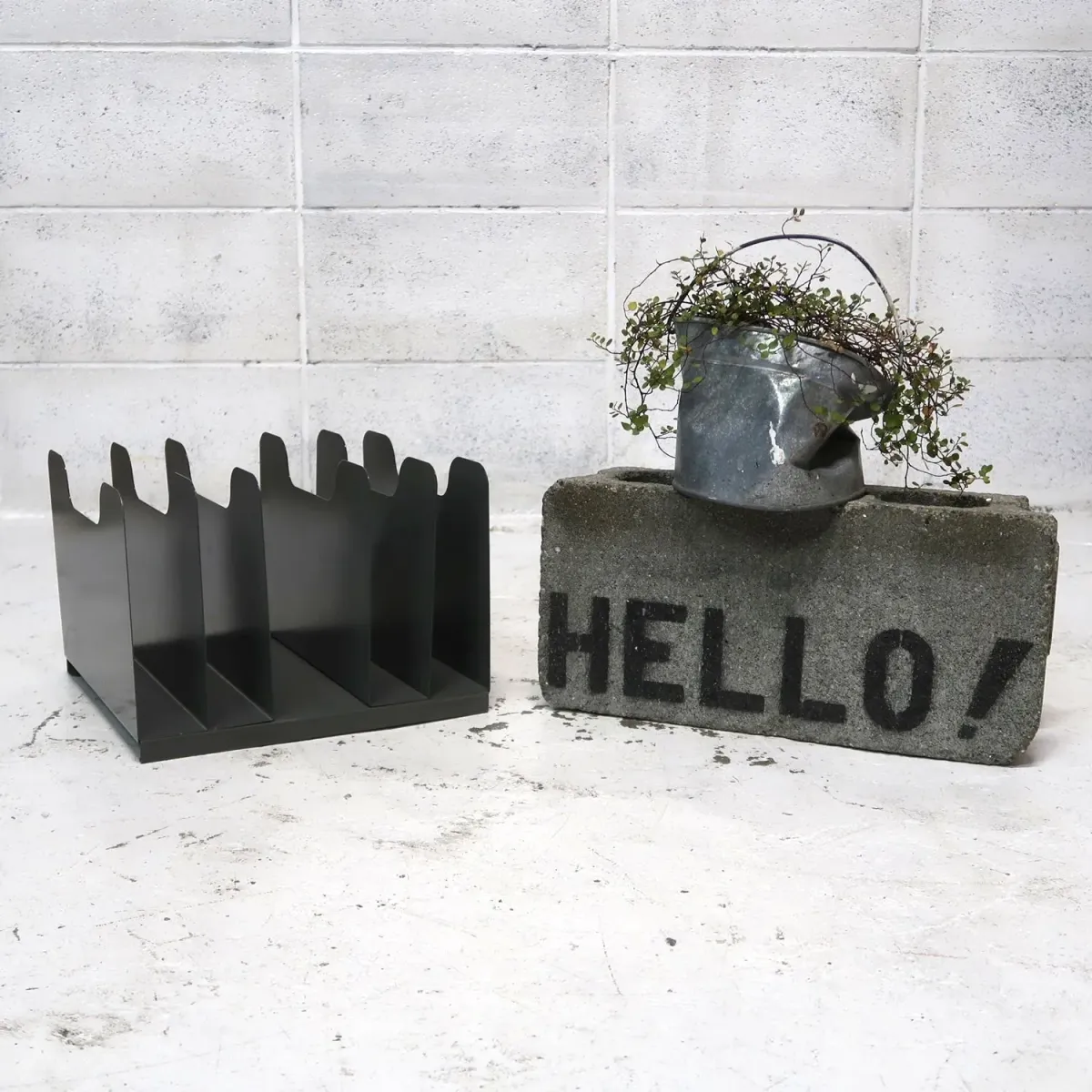 ビンテージ デスクオーガナイザー