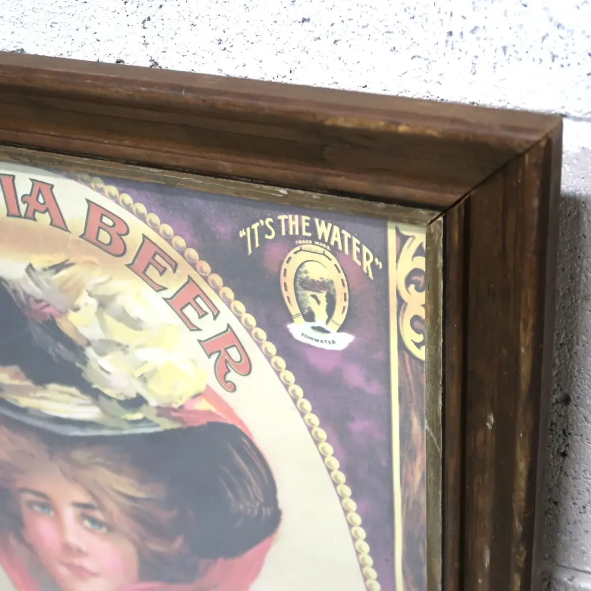 OLYMPIA BEER ビンテージ パブミラー