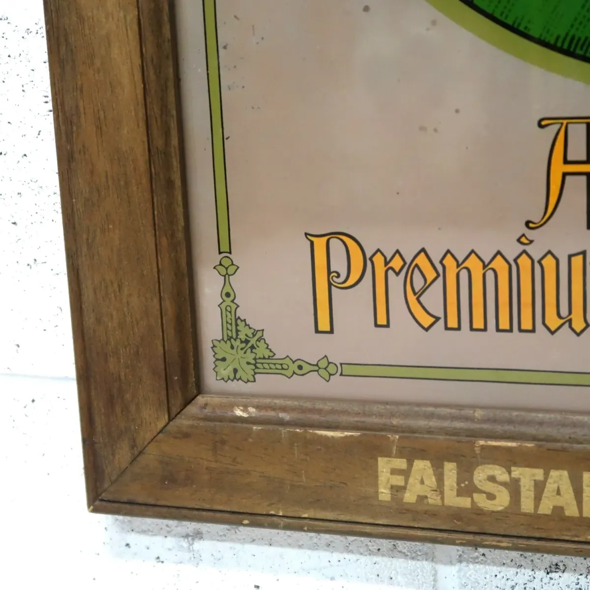 FALSTAFF ビンテージ パブミラー