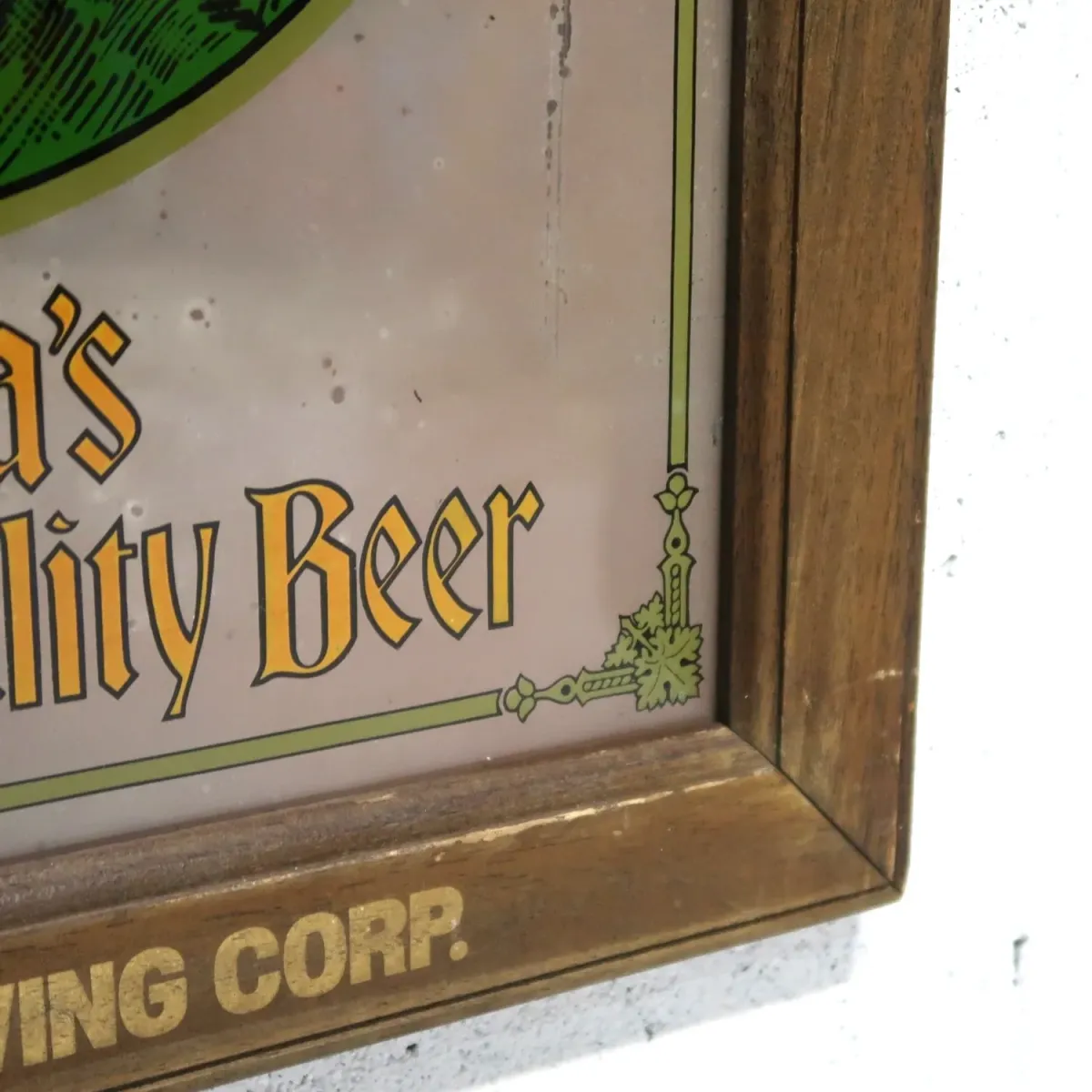 FALSTAFF ビンテージ パブミラー