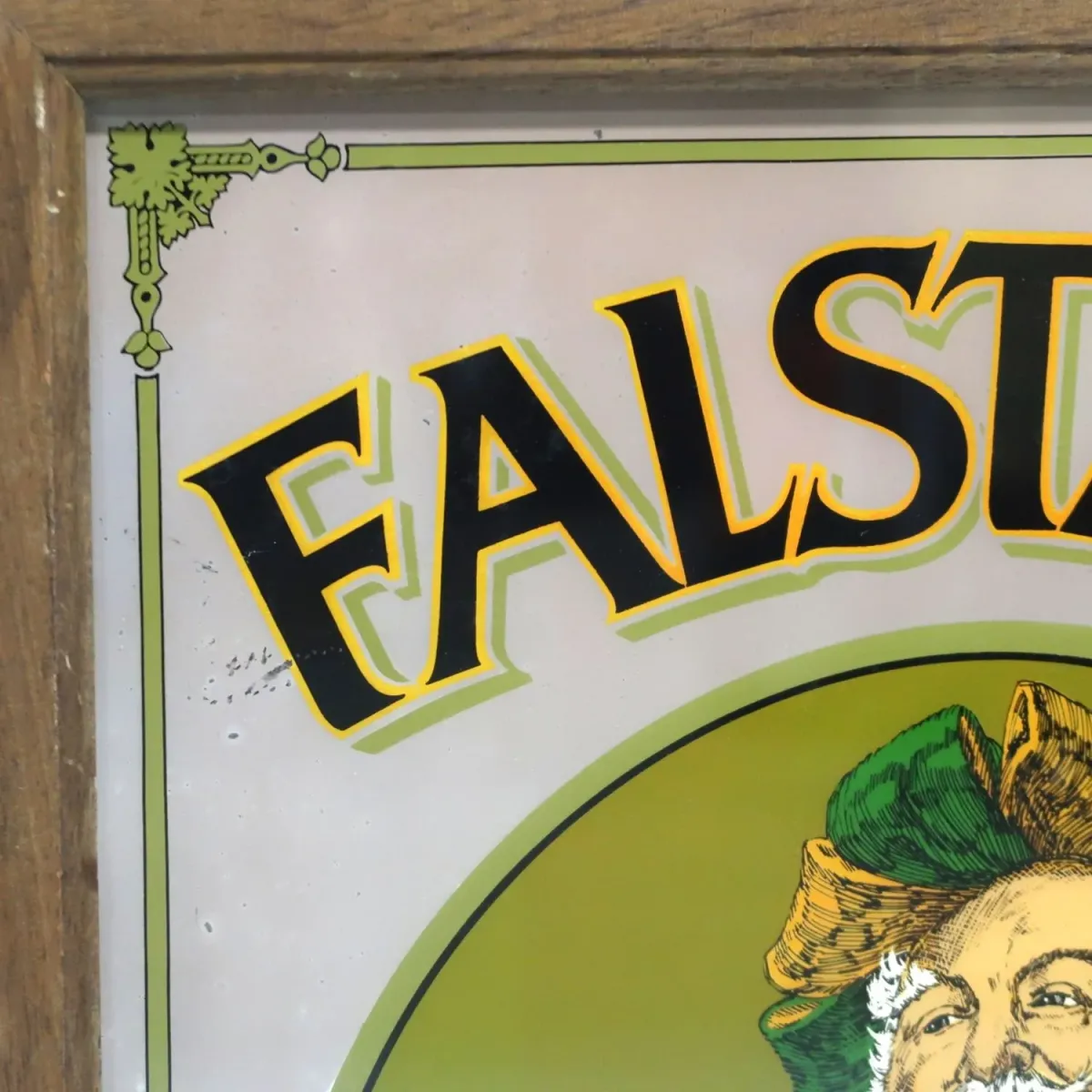 FALSTAFF ビンテージ パブミラー