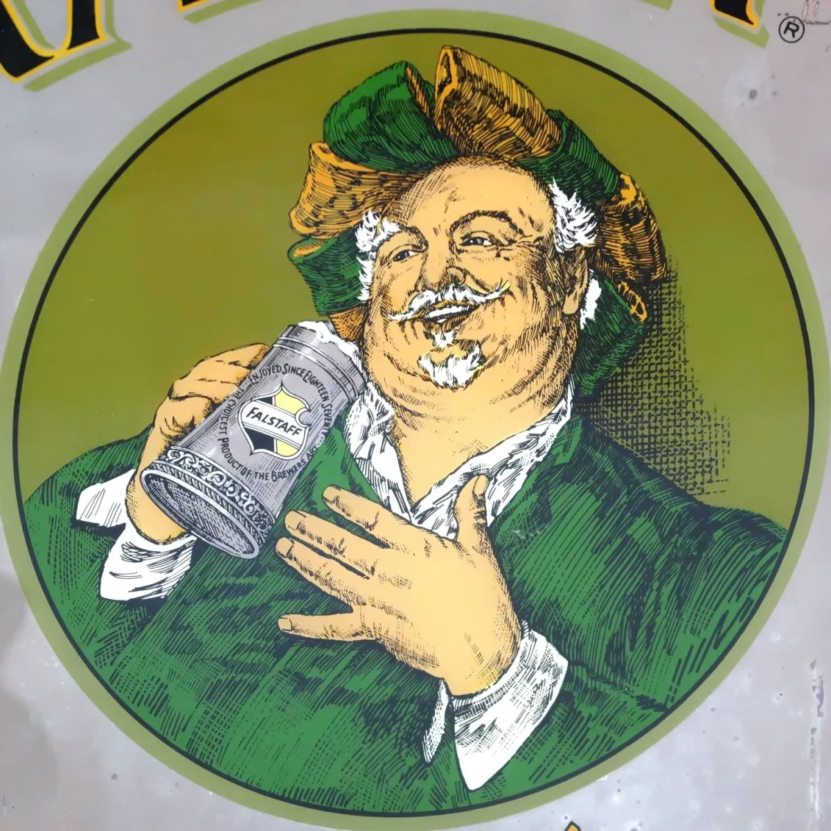 FALSTAFF ビンテージ パブミラー