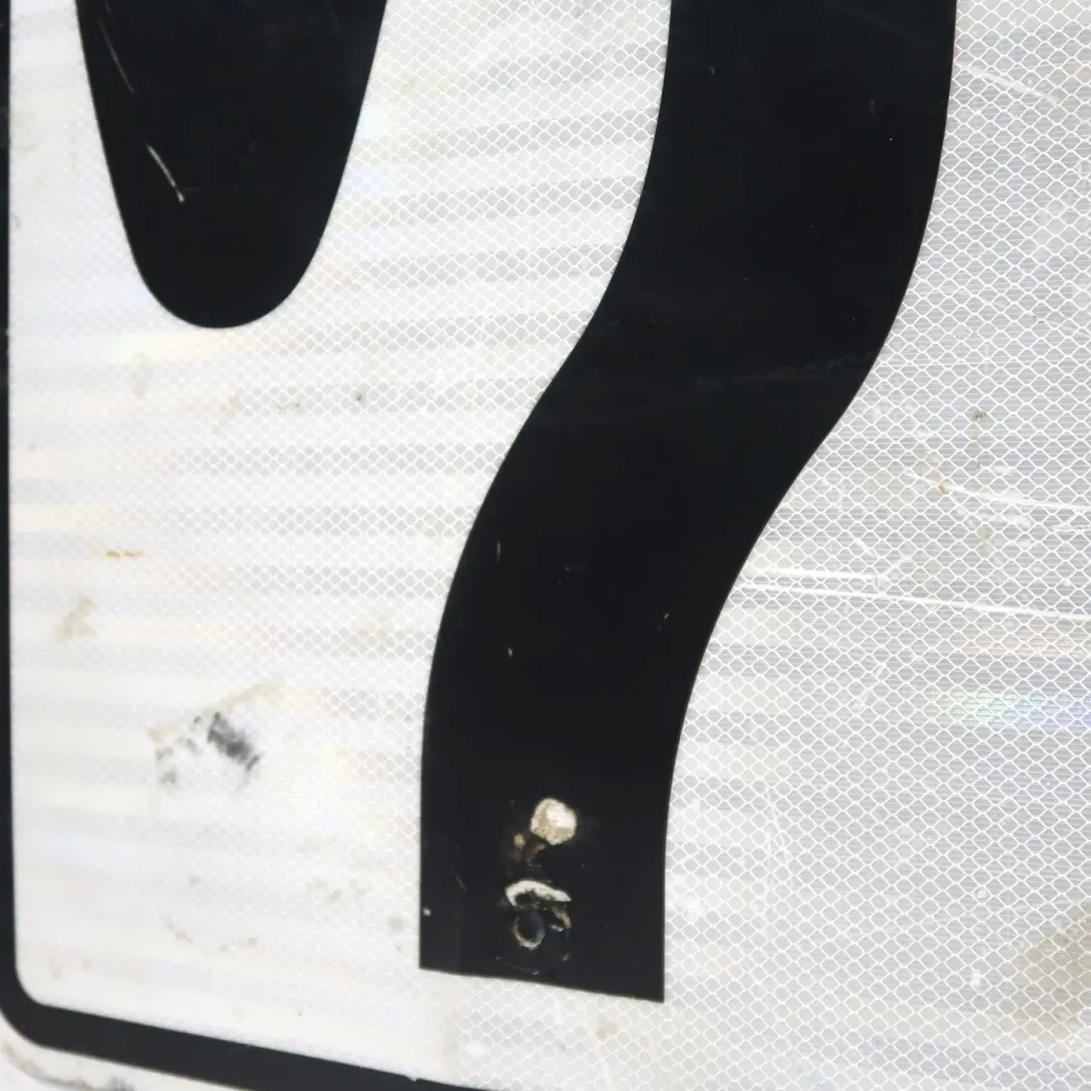 KEEP RIGHT ロードサイン