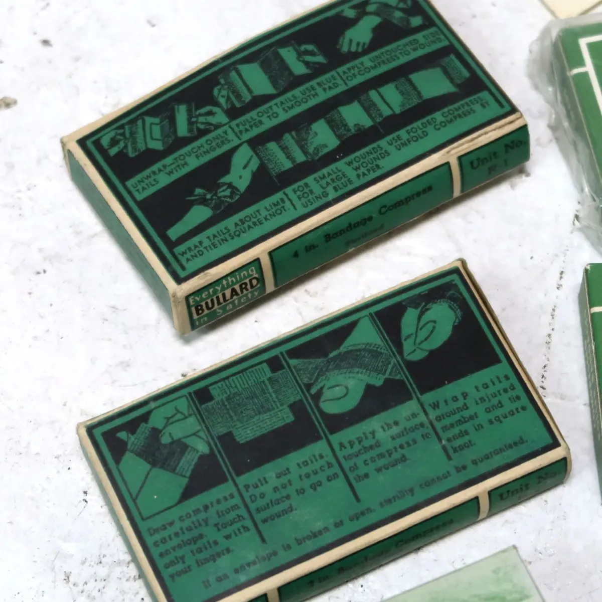 BULLARD ビンテージ FIRST AID メタルボックス ミリタリー