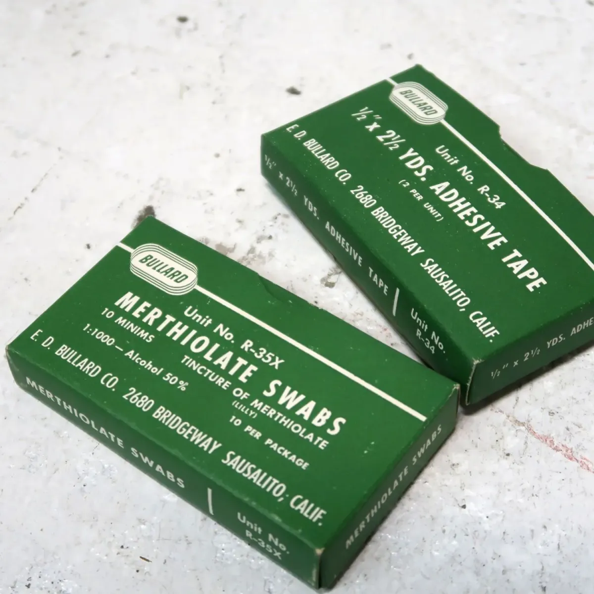 BULLARD ビンテージ FIRST AID メタルボックス ミリタリー