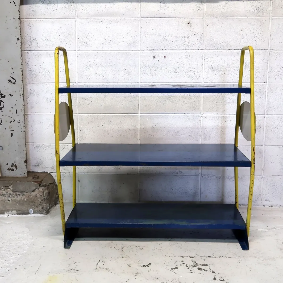 DELCO ビンテージ メタルシェルフ