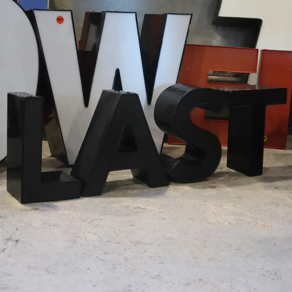 ビンテージ レターサイン ミニサイズ S