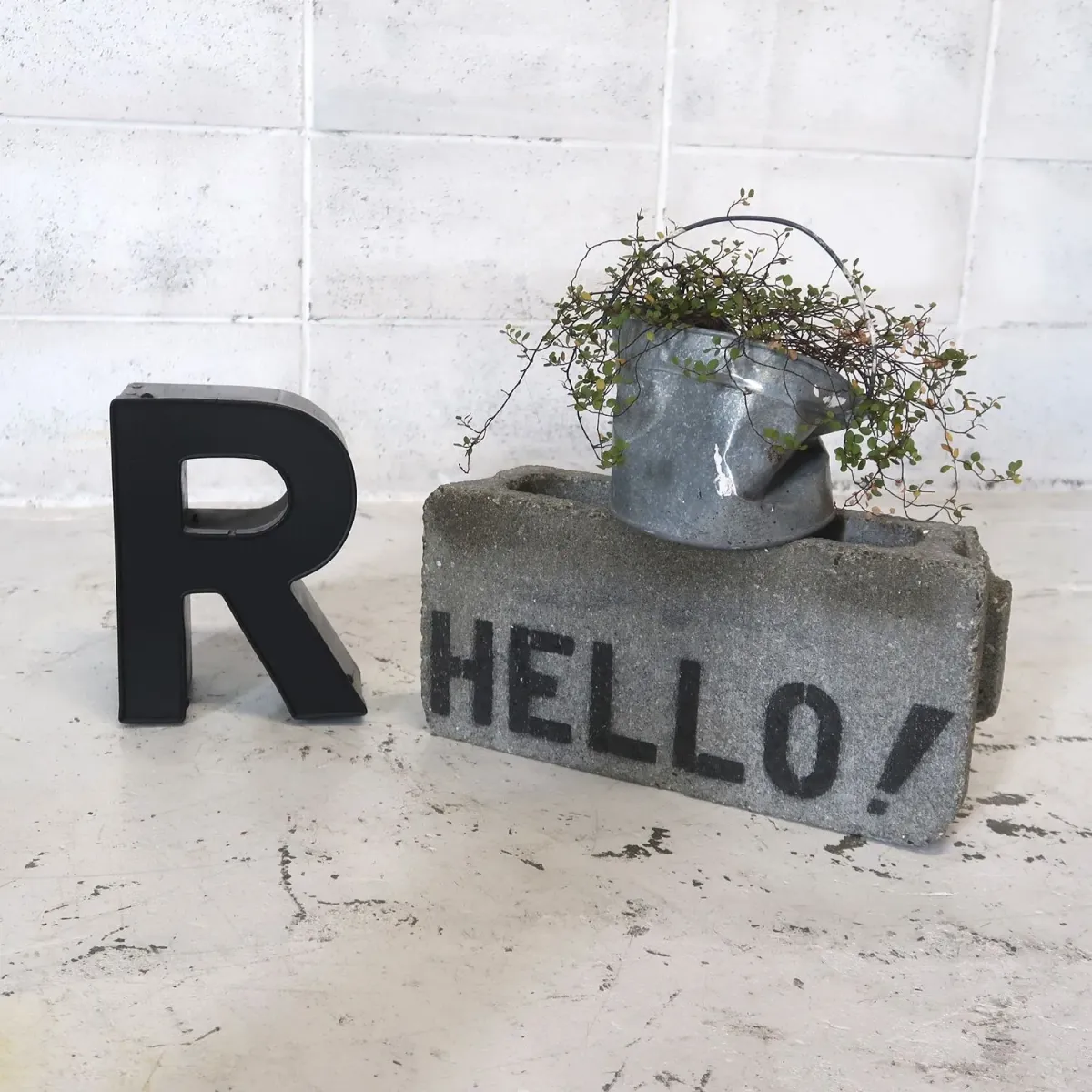 ビンテージ レターサイン ミニサイズ R