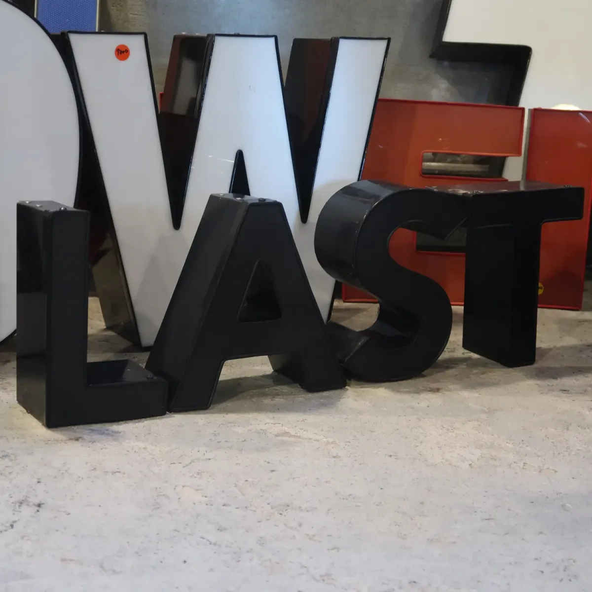 ビンテージ レターサイン ミニサイズ L