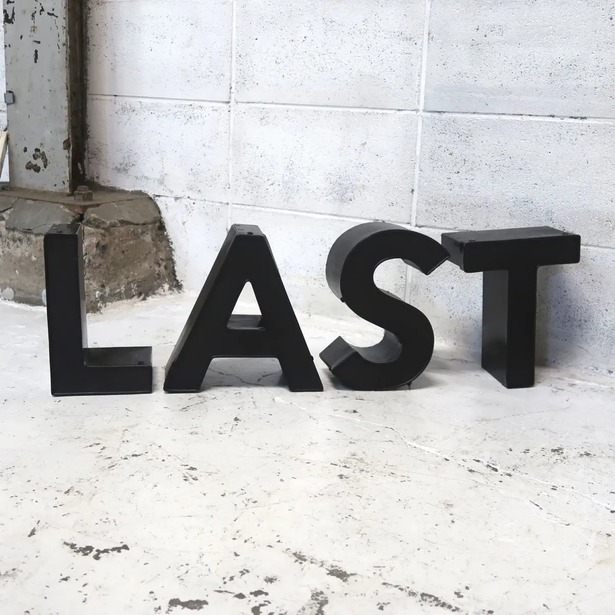 ビンテージ レターサイン ミニサイズ A