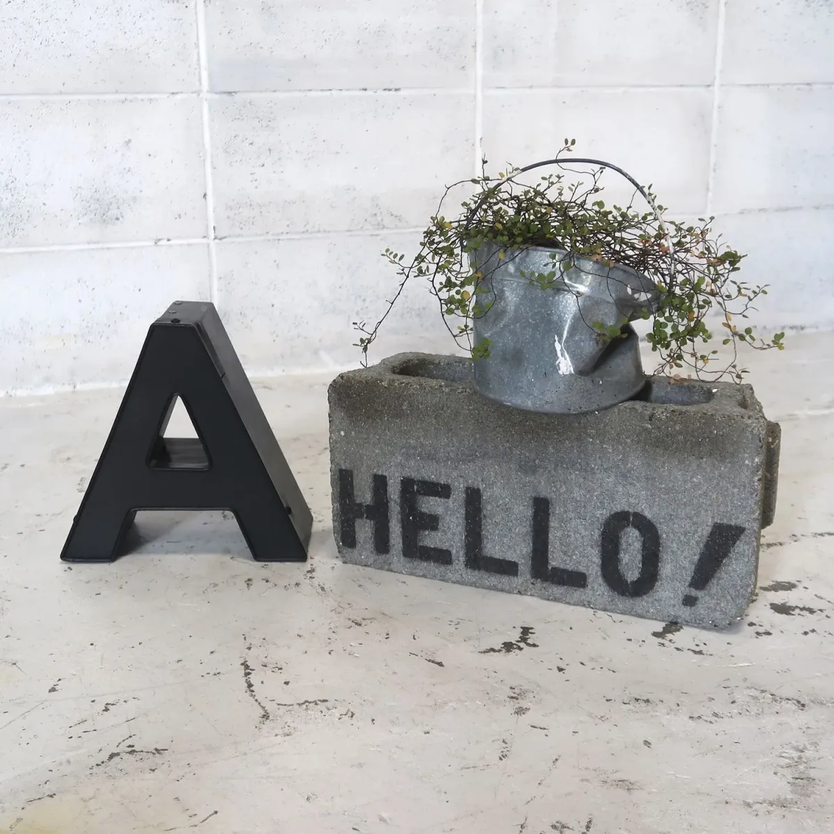 ビンテージ レターサイン ミニサイズ A