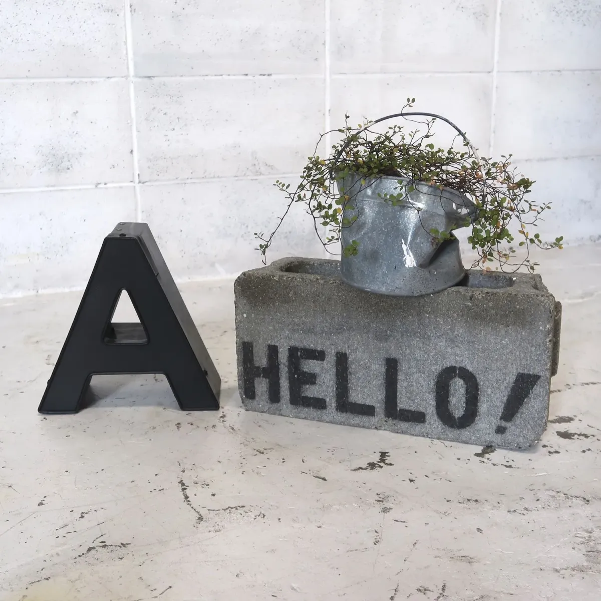 ビンテージ レターサイン ミニサイズ A