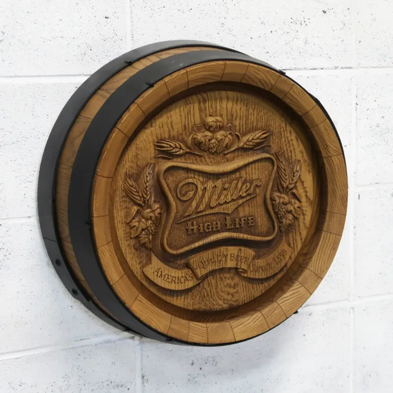 Miller HIGH LIFE ビンテージ 立体バレルサイン