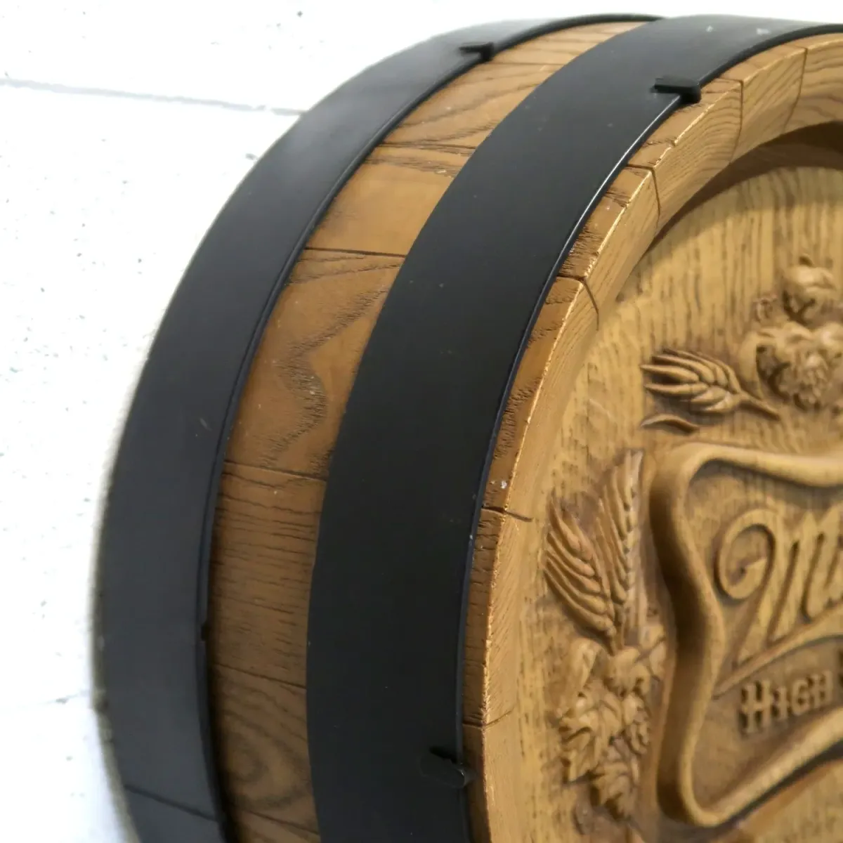 Miller HIGH LIFE ビンテージ 立体バレルサイン