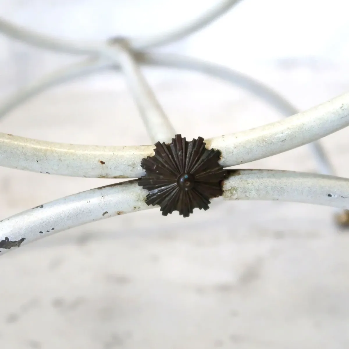 50's ビンテージ アイアン×メタルスツール