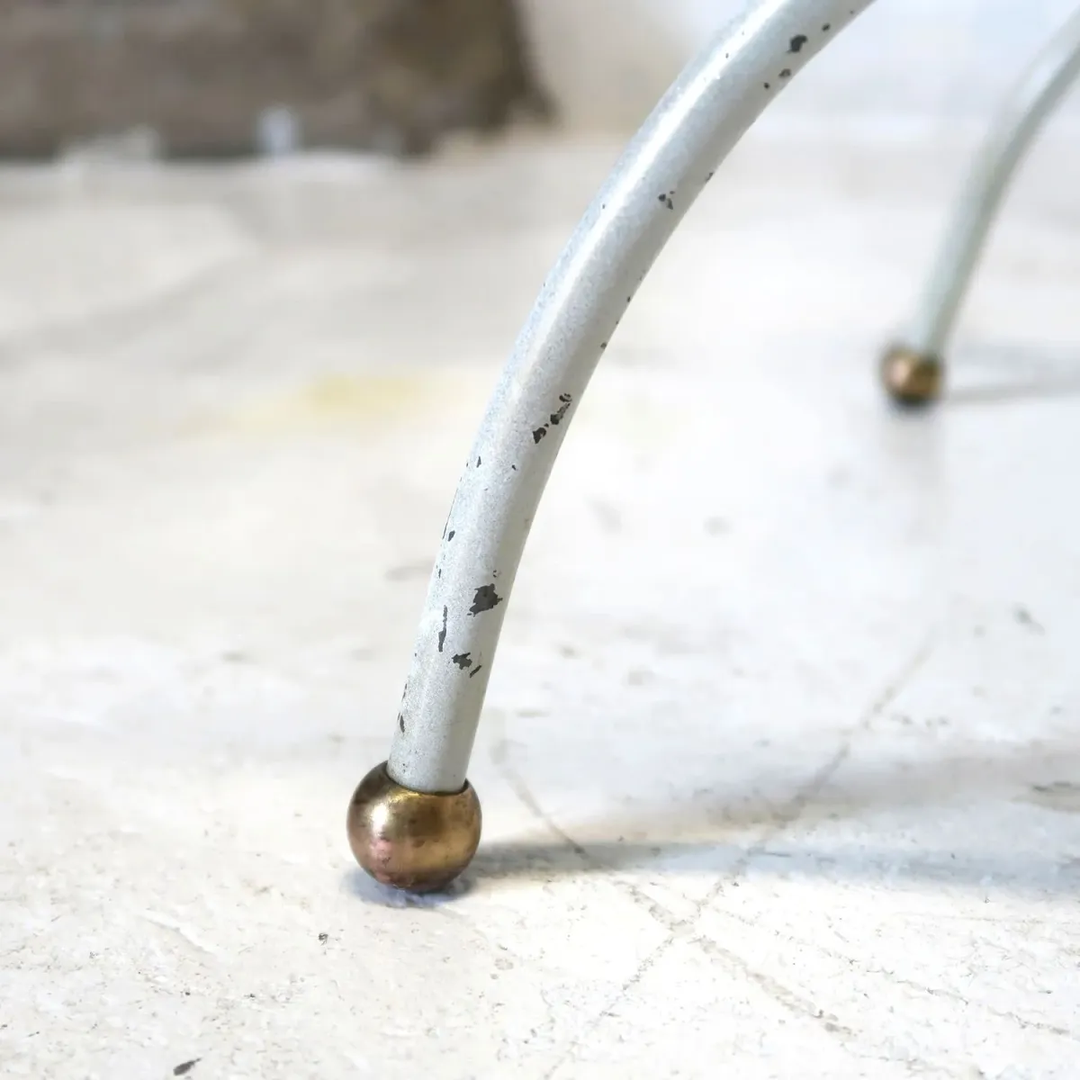 50's ビンテージ アイアン×メタルスツール