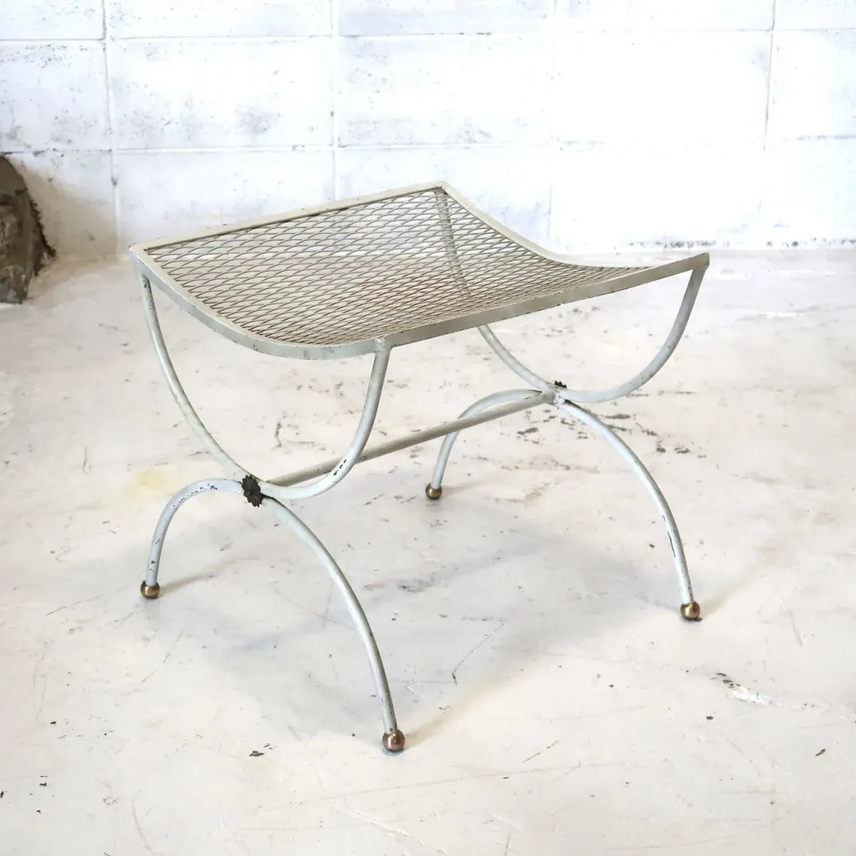 50's ビンテージ アイアン×メタルスツール