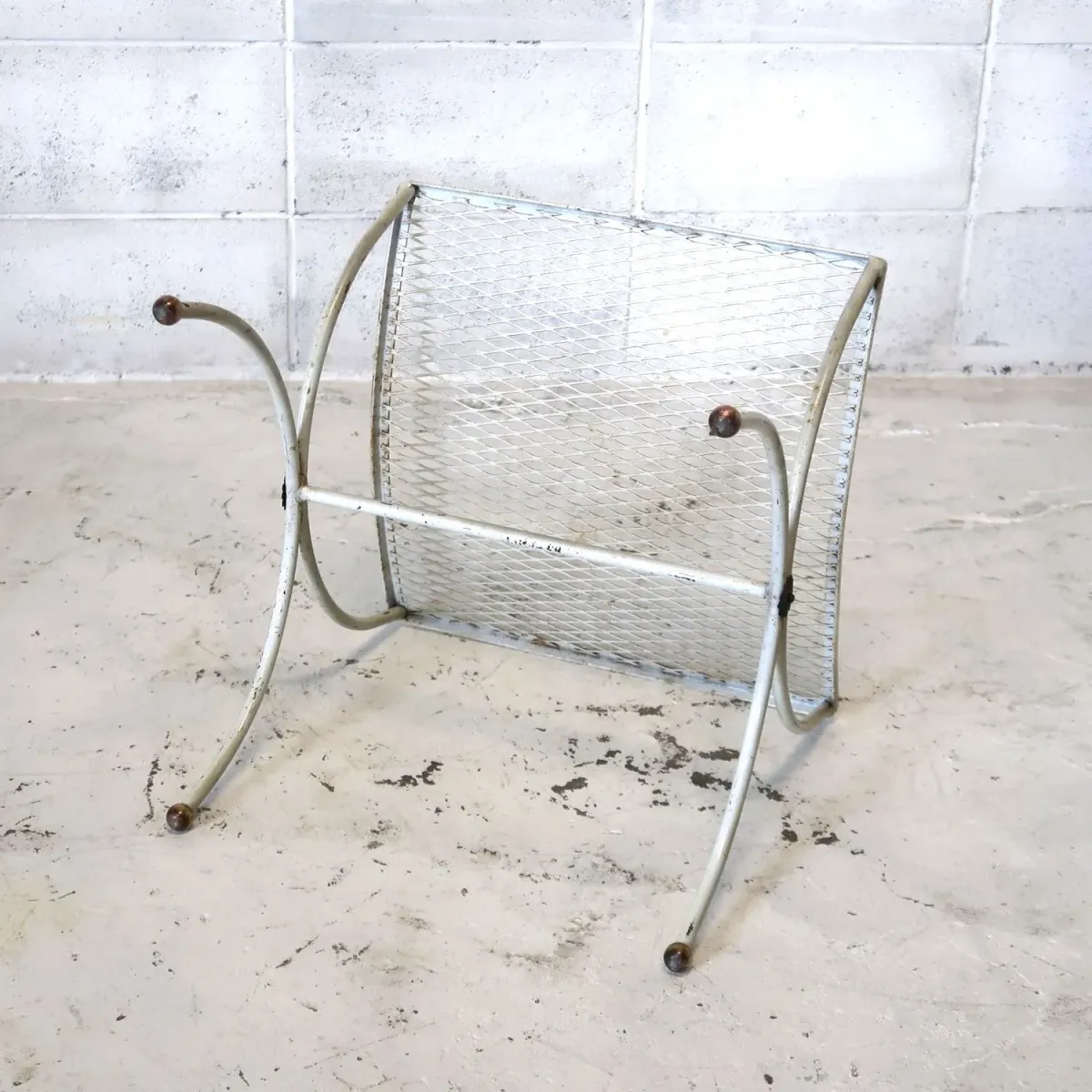 50's ビンテージ アイアン×メタルスツール