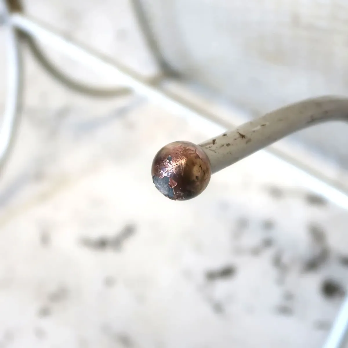 50's ビンテージ アイアン×メタルスツール