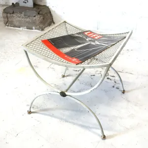 50's ビンテージ アイアン×メタルスツール