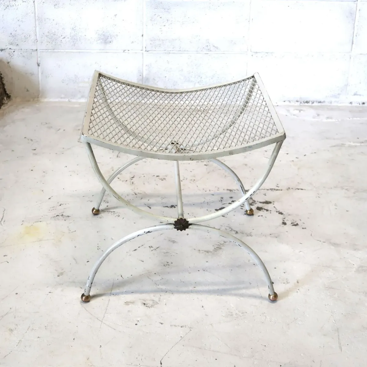 50's ビンテージ アイアン×メタルスツール