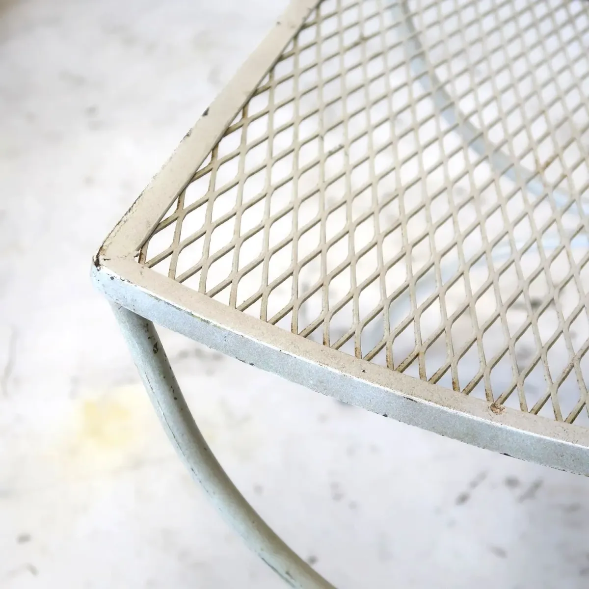 50's ビンテージ アイアン×メタルスツール