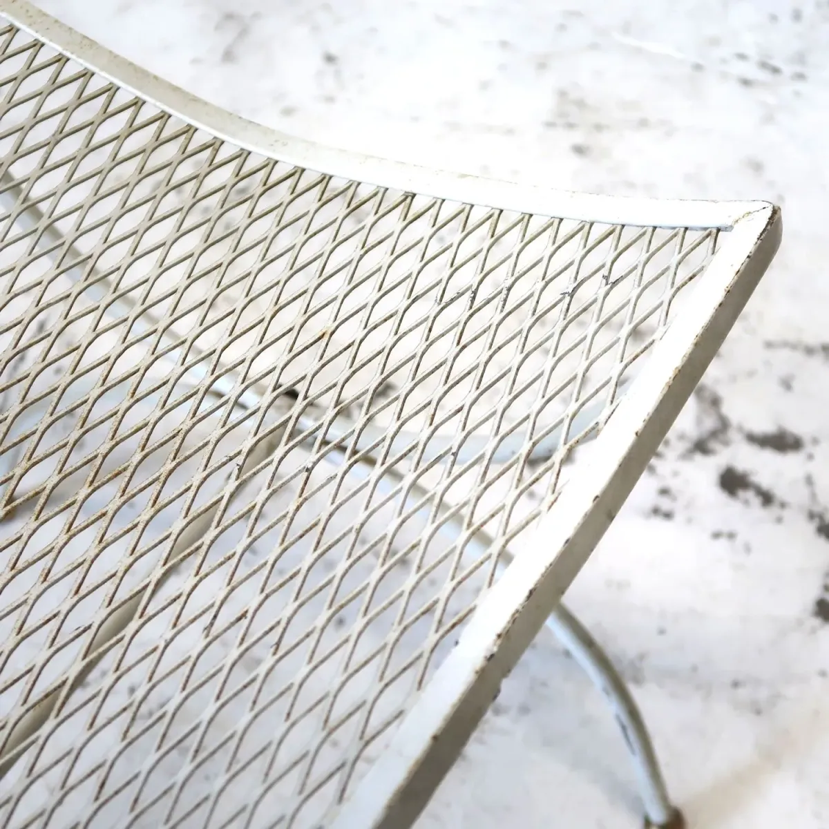 50's ビンテージ アイアン×メタルスツール