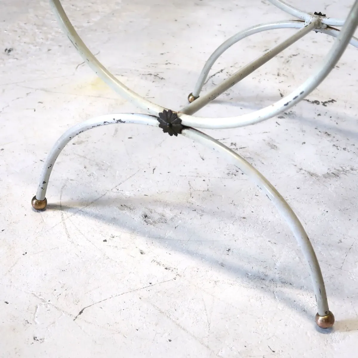 50's ビンテージ アイアン×メタルスツール