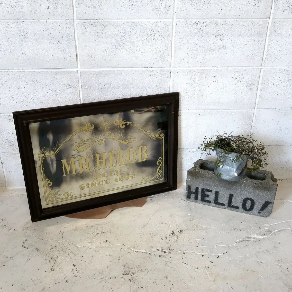 MICHELOB ビンテージ パブミラー